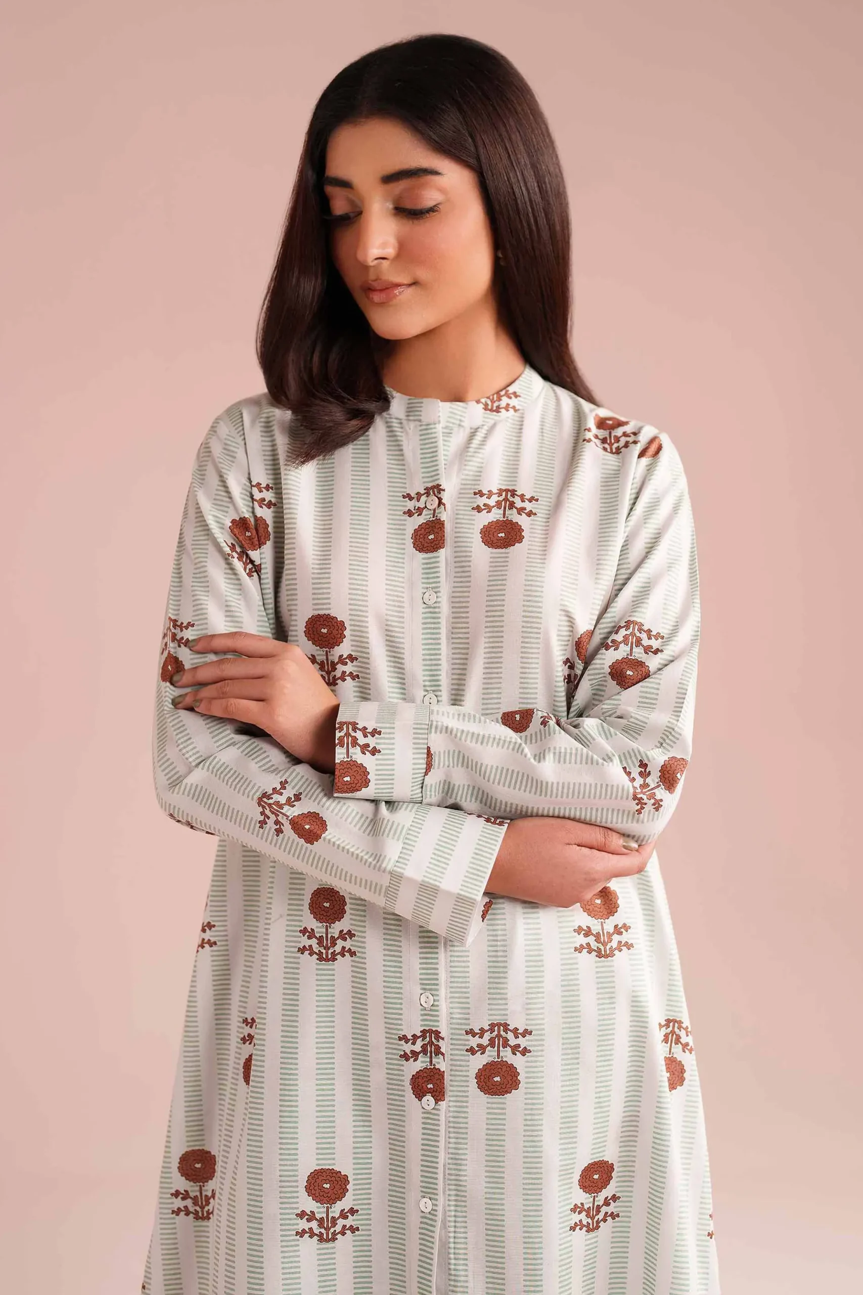 2 Piece - Printed Suit - PE26-179