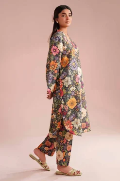 2 Piece - Printed Suit - PE26-425