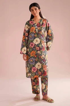 2 Piece - Printed Suit - PE26-425