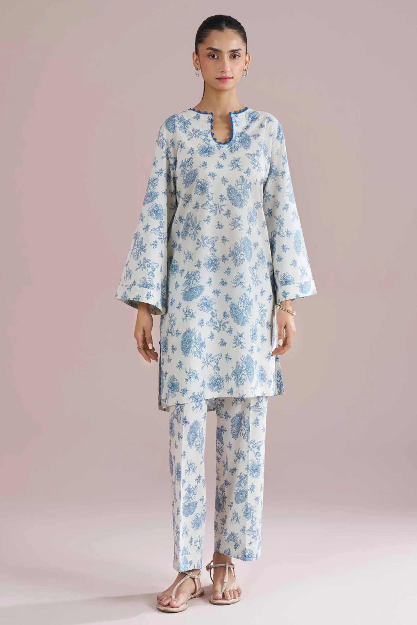 2 Piece - Printed Suit - PE26-197