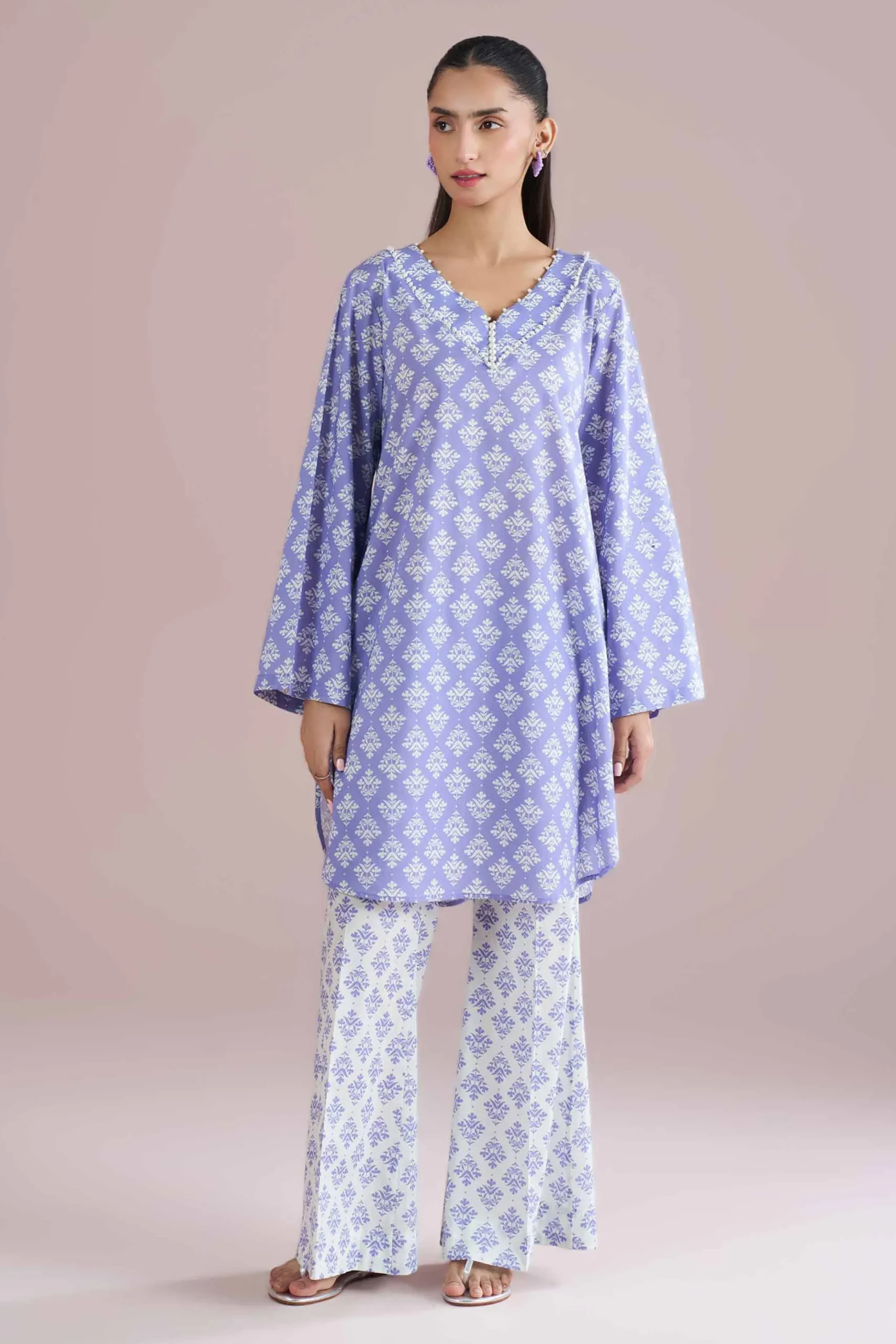 2 Piece - Printed Suit - PE26-177