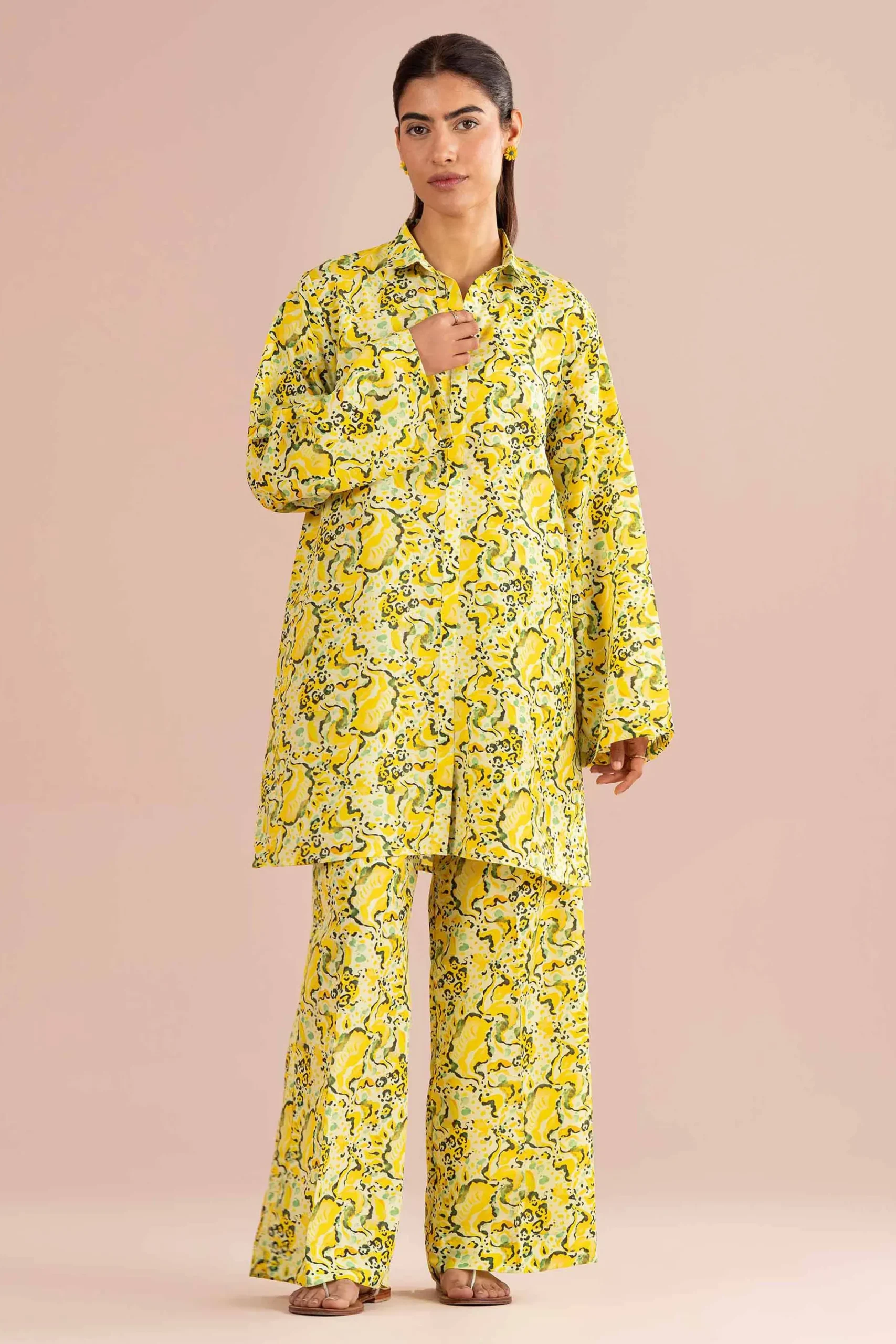 2 Piece - Printed Suit - PE26-416