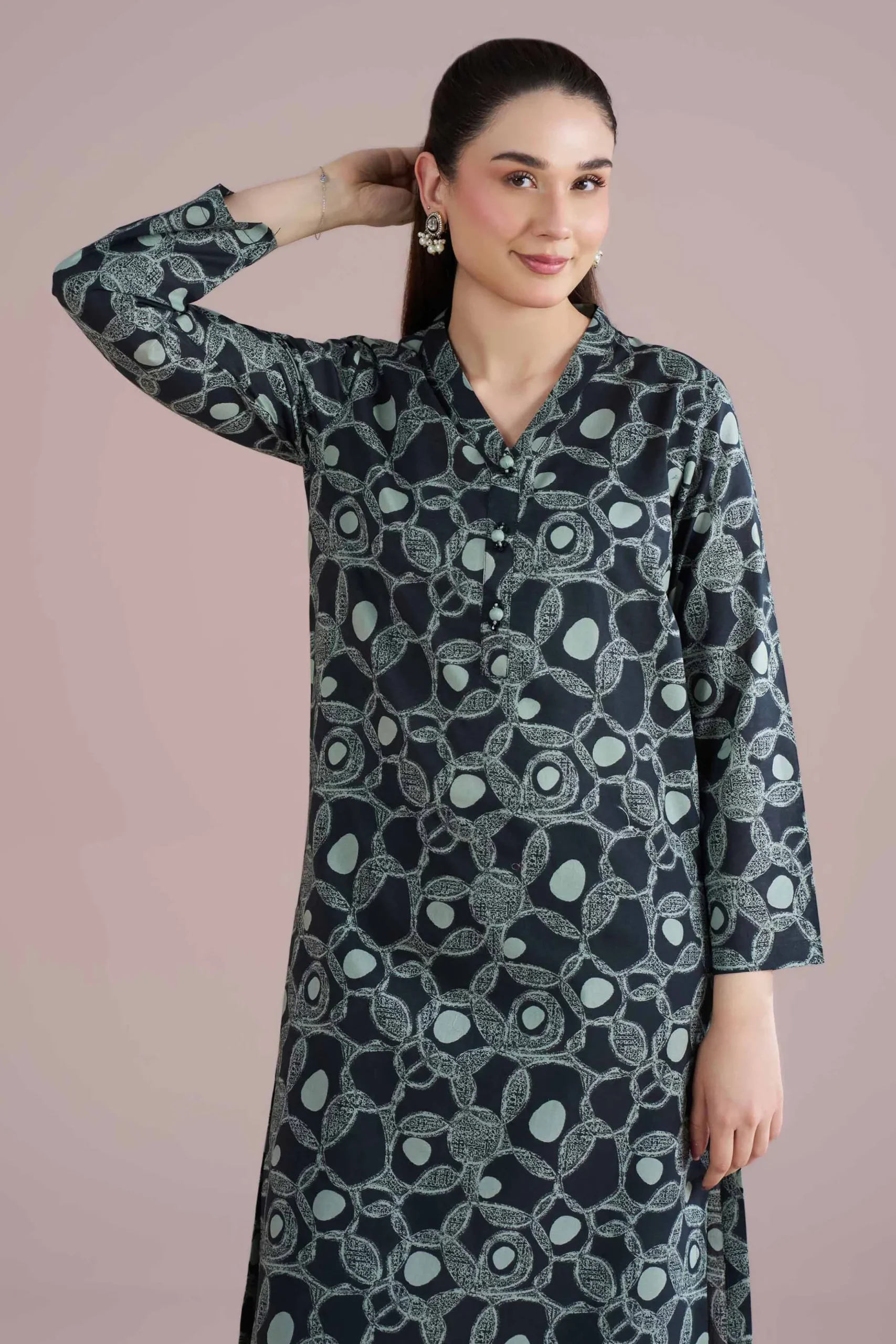 2 Piece - Printed Suit - PE26-175
