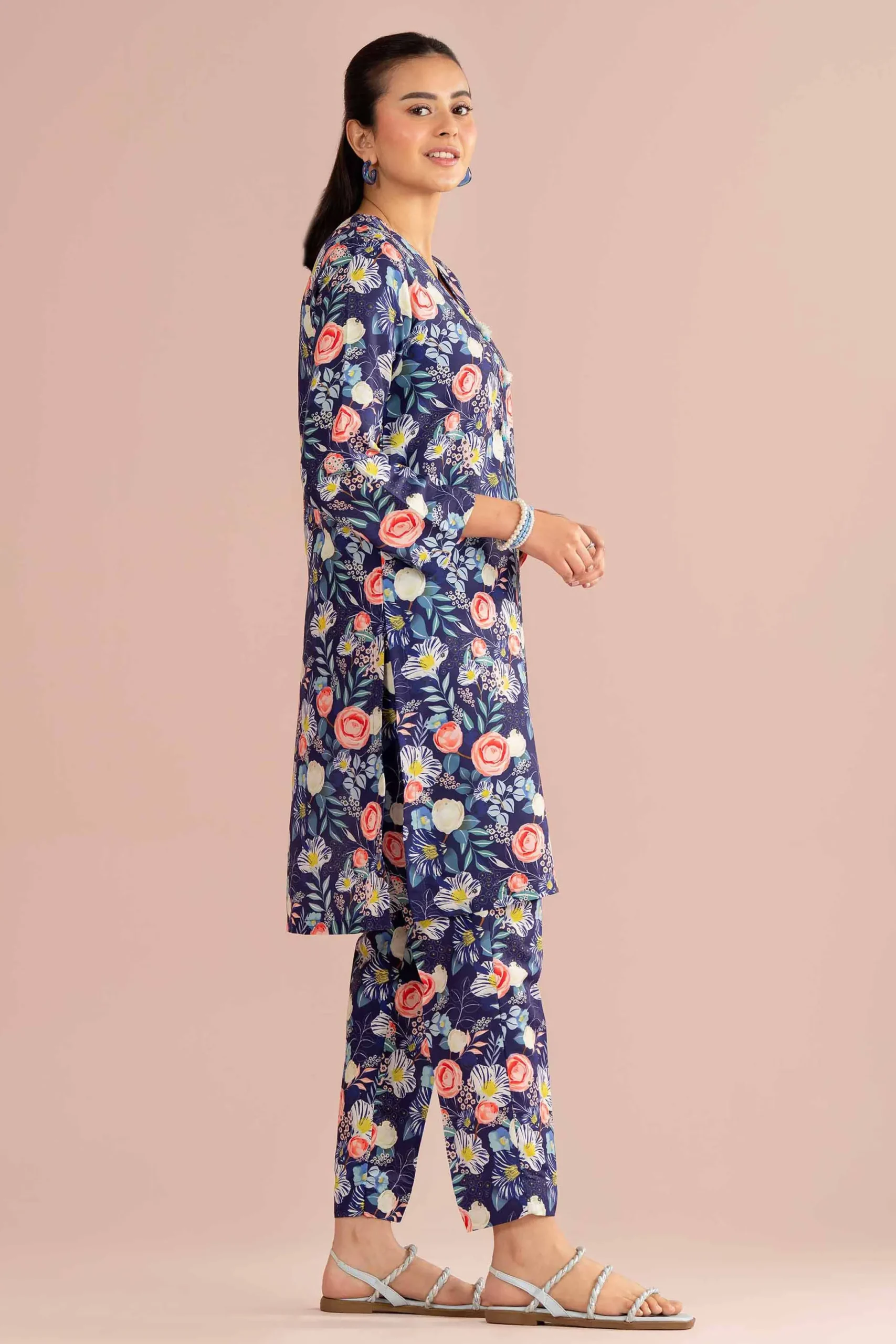 2 Piece - Printed Suit - PE26-424
