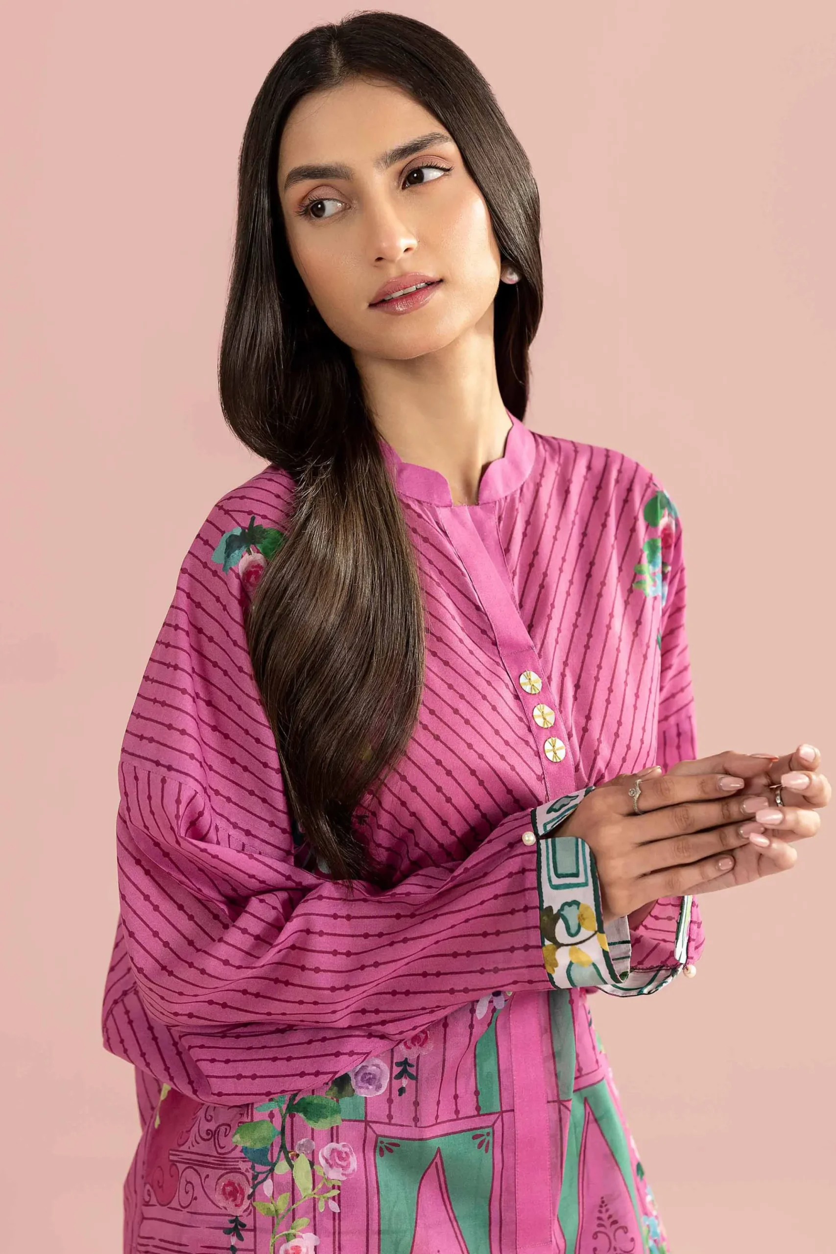 2 Piece - Printed Suit - PE26-266