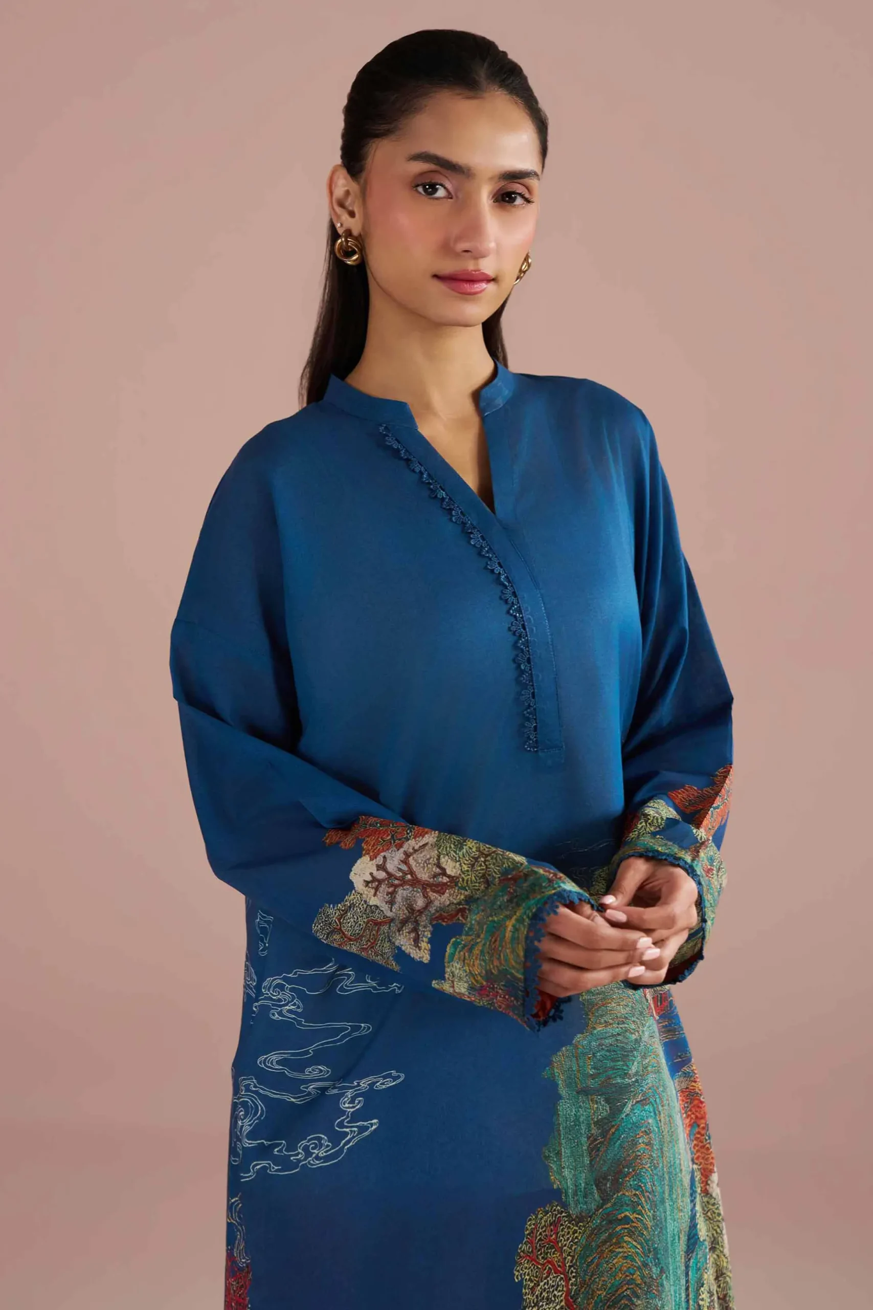 2 Piece - Printed Suit - PE26-268