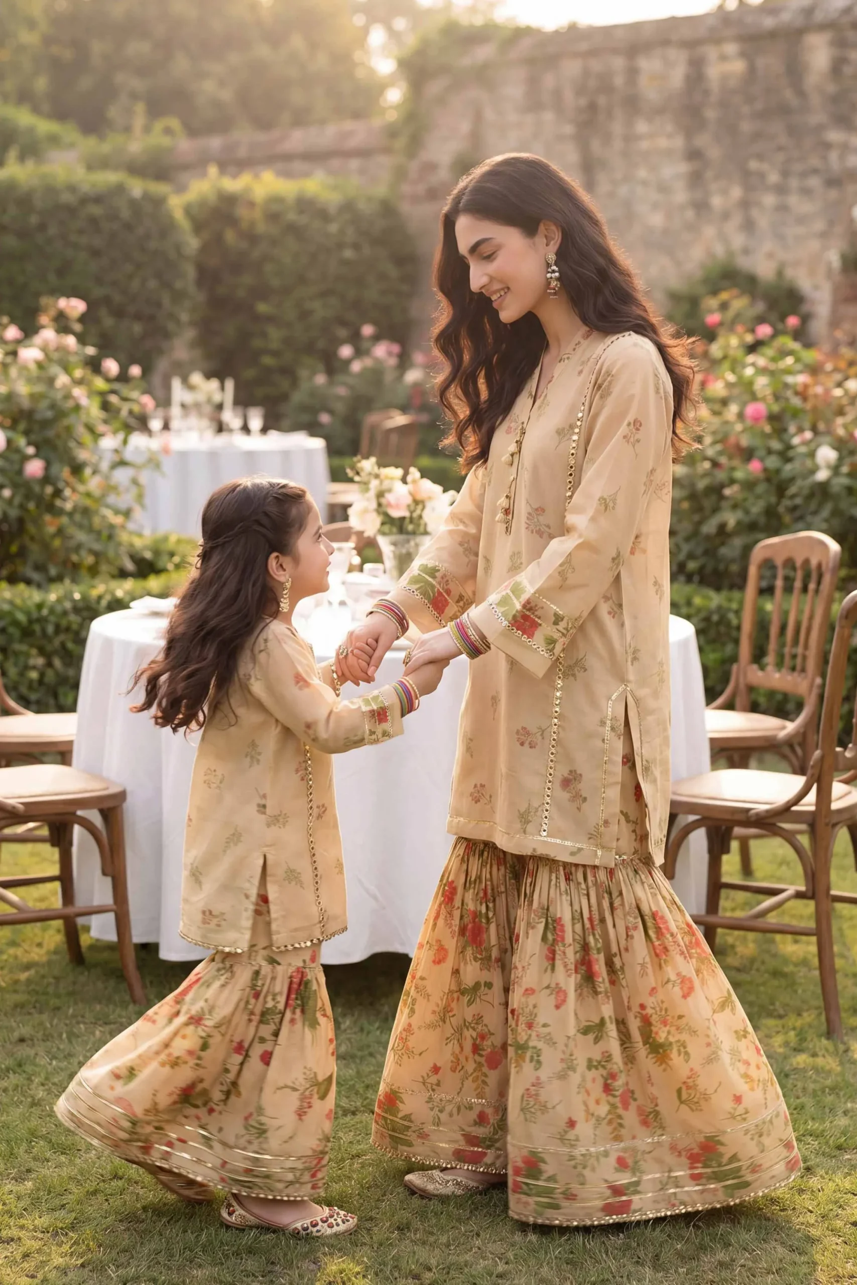 2 Piece - Printed Suit - PMD26-09 M