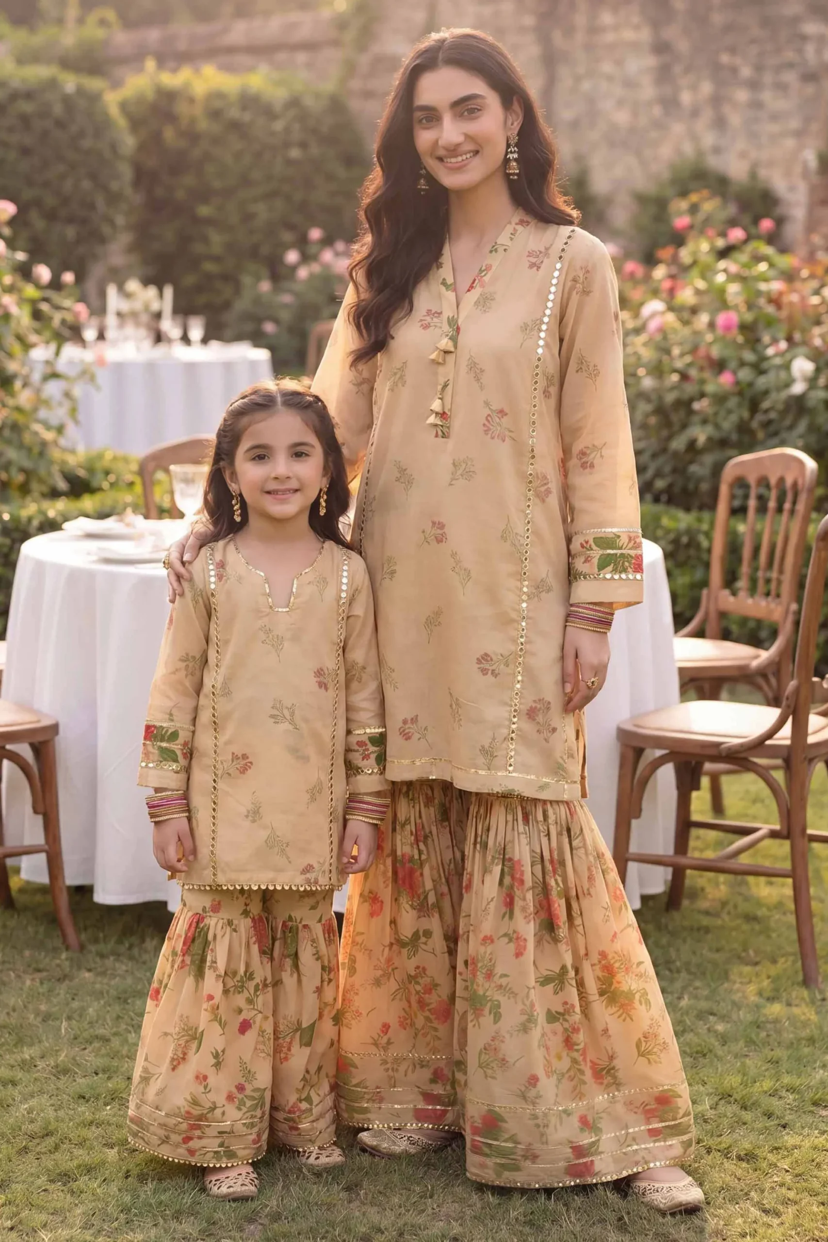 2 Piece - Printed Suit - PMD26-09 M