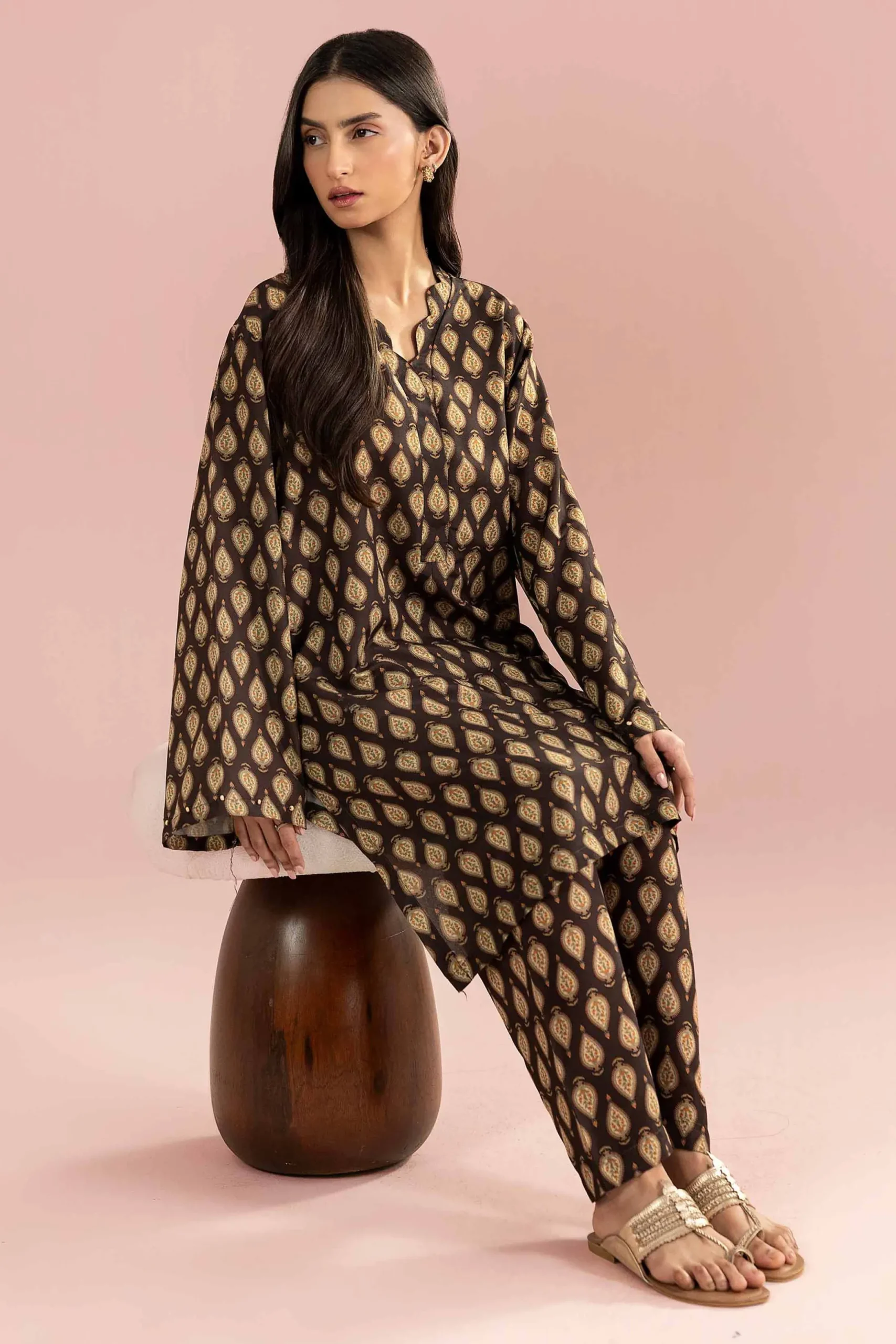 2 Piece - Printed Suit - PS26-94