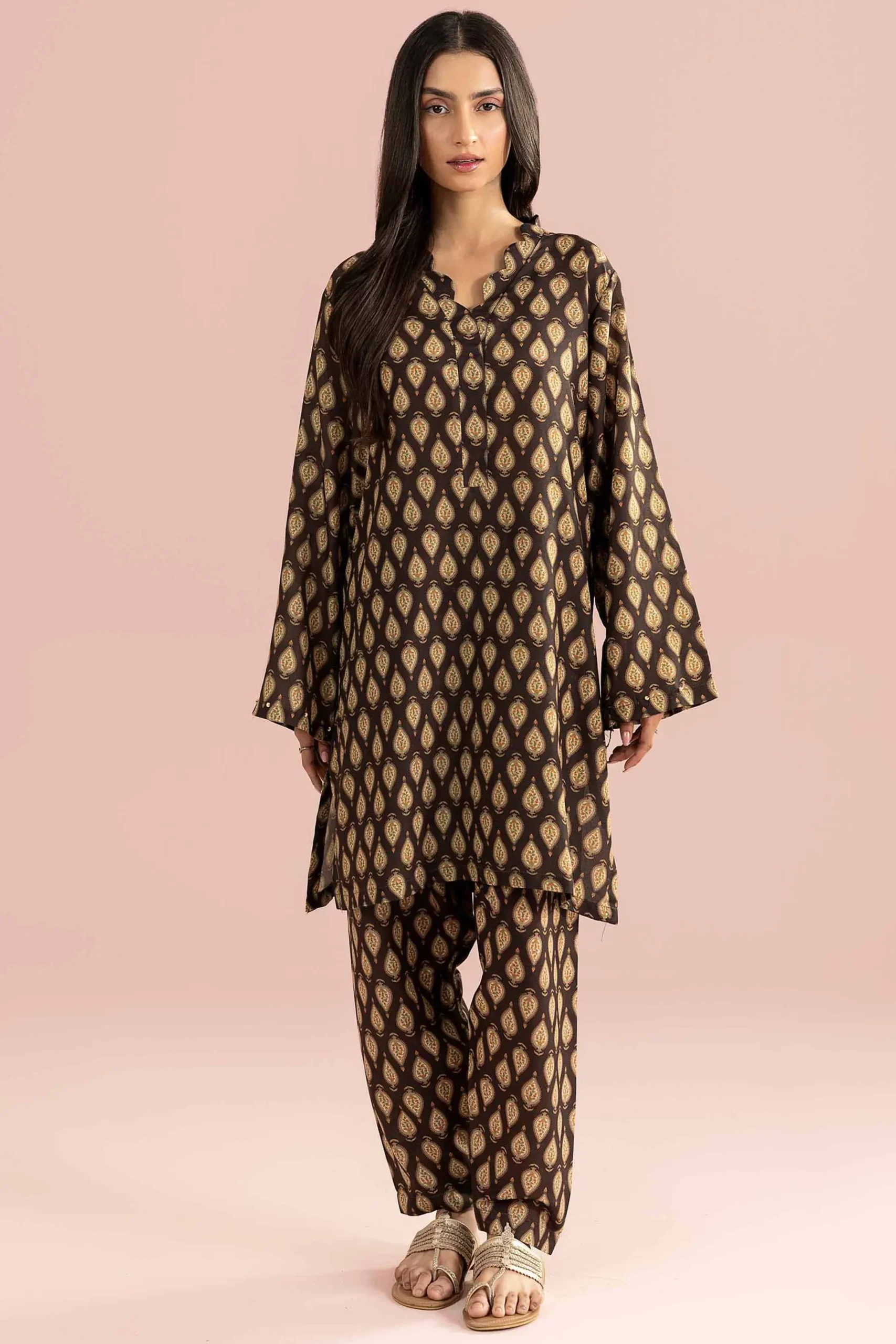 2 Piece - Printed Suit - PS26-94