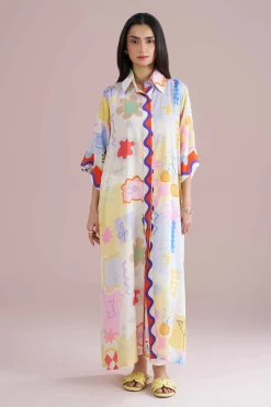 Printed Dress - AS26-37