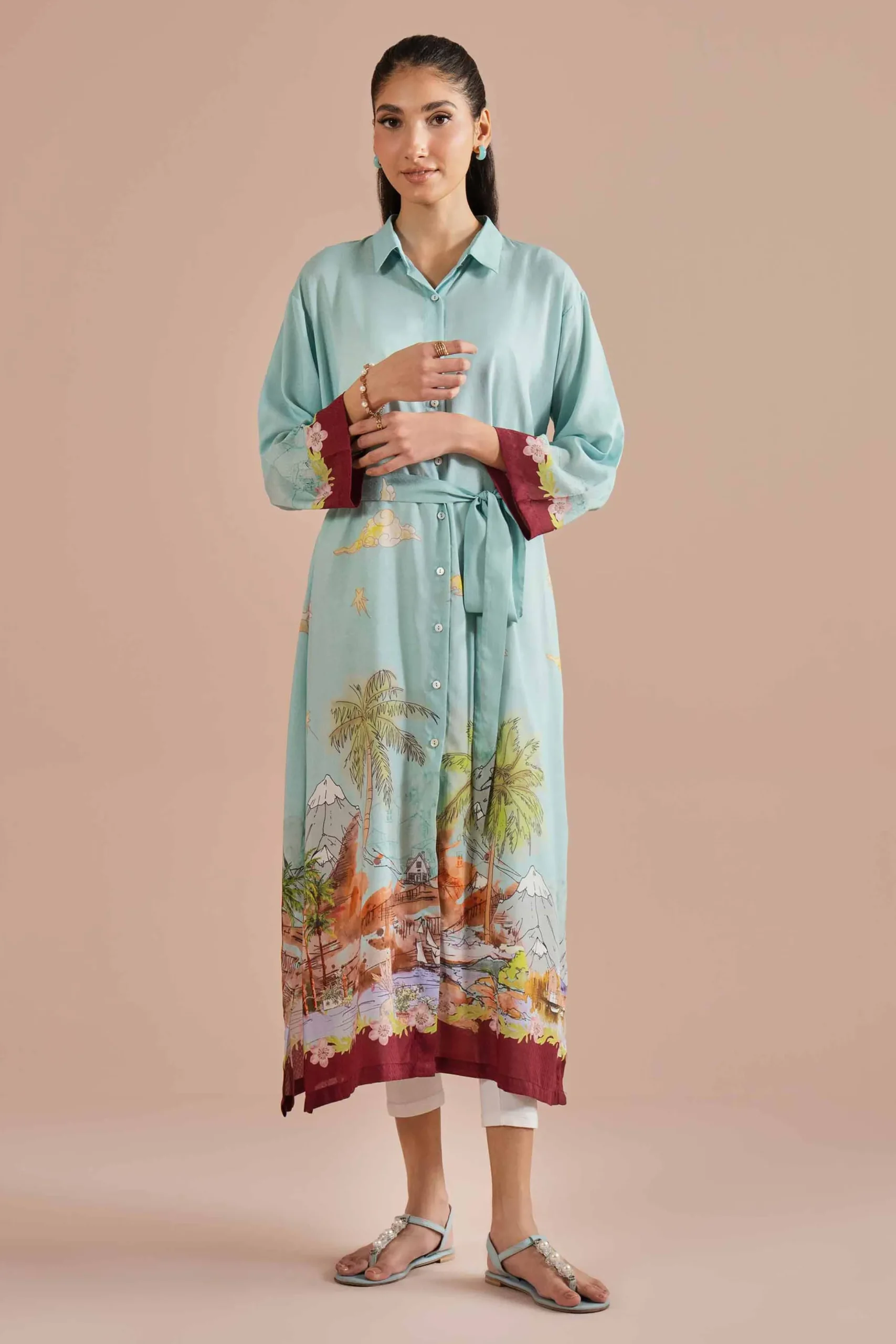 Printed Dress - AS26-14