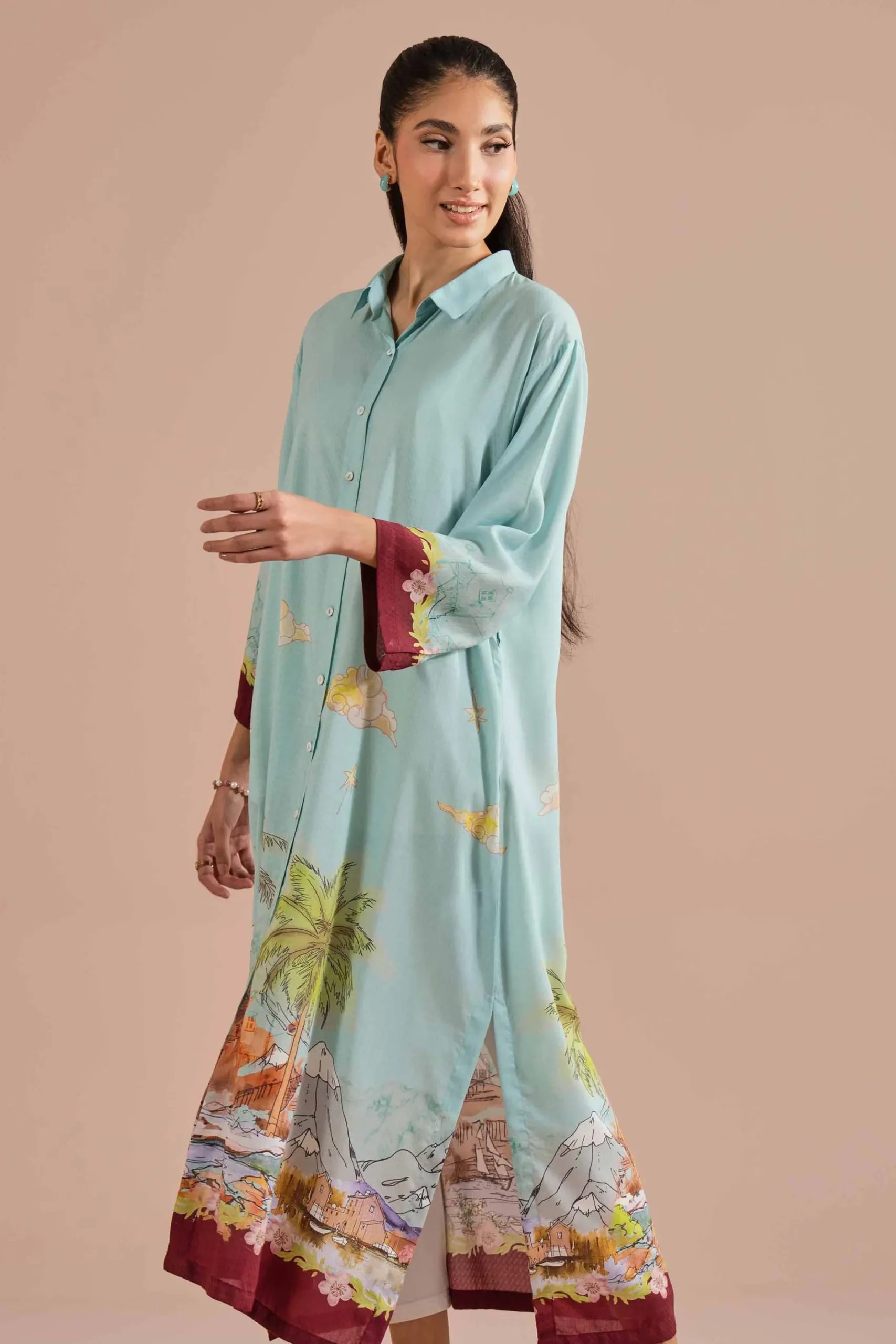 Printed Dress - AS26-14