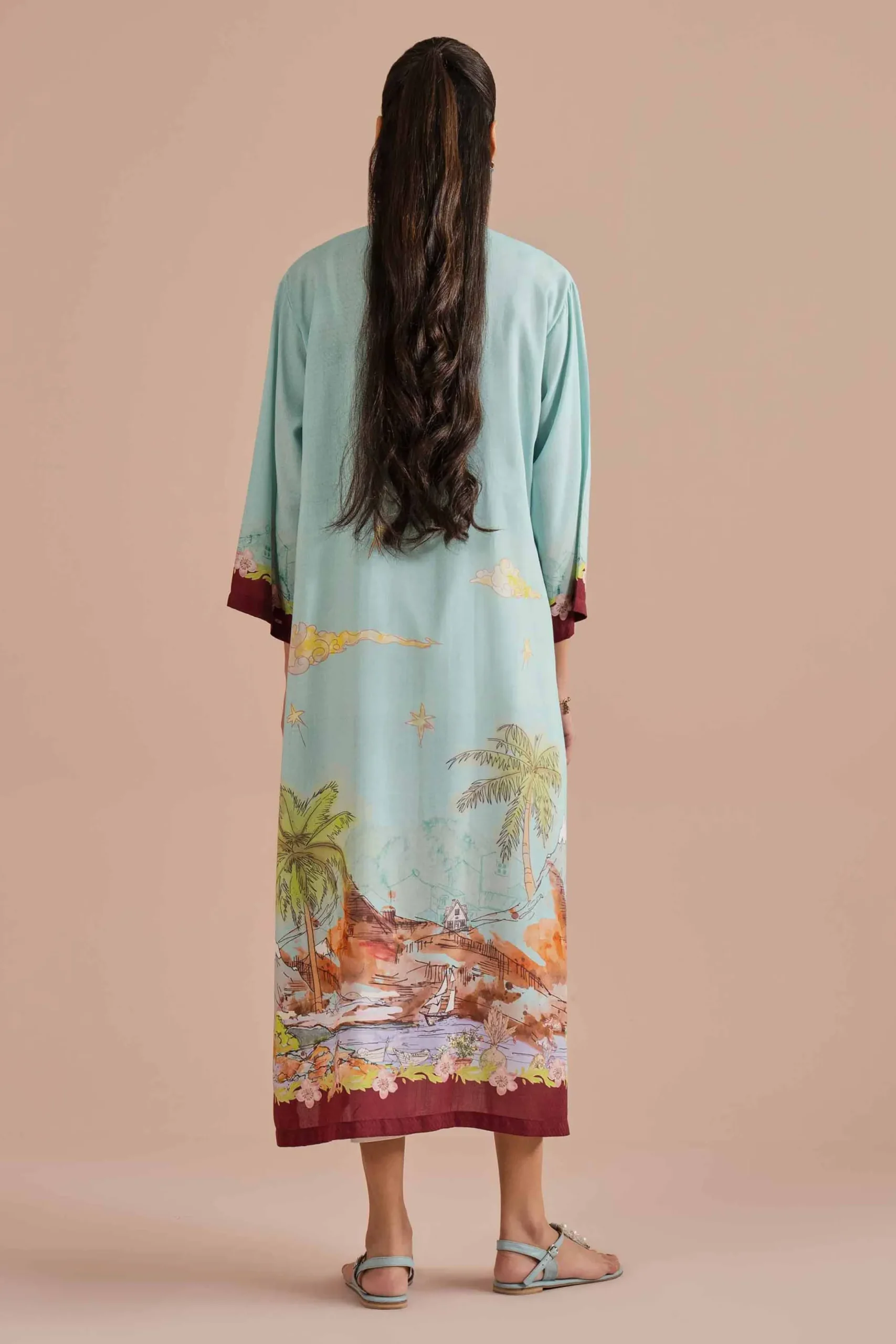 Printed Dress - AS26-14
