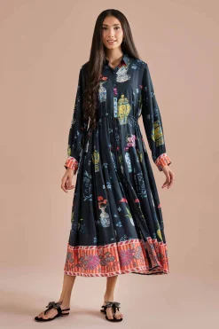Printed Dress - AS26-22