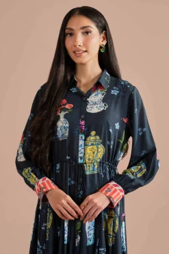 Printed Dress - AS26-22