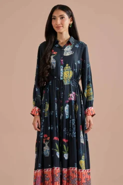 Printed Dress - AS26-22