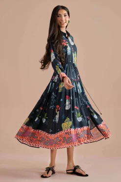Printed Dress - AS26-22