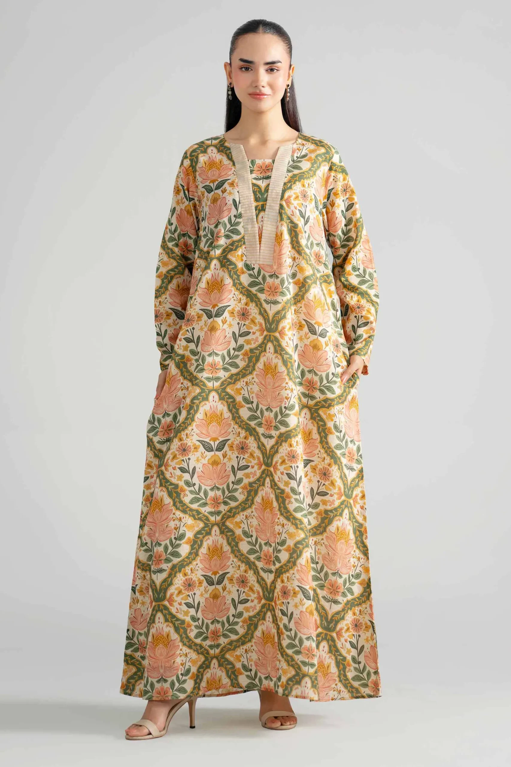 Printed Dress - FE26-114
