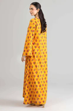 Printed Embroidered Dress - FE26-50