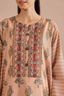 Printed Embroidered Shirt - PE26-01