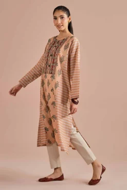 Printed Embroidered Shirt - PE26-01