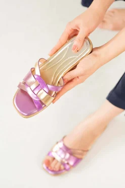 Purple Chappal-440582908