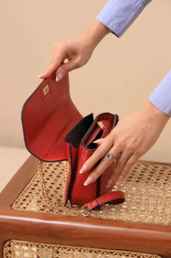 Red Shoulder Bag-445992101