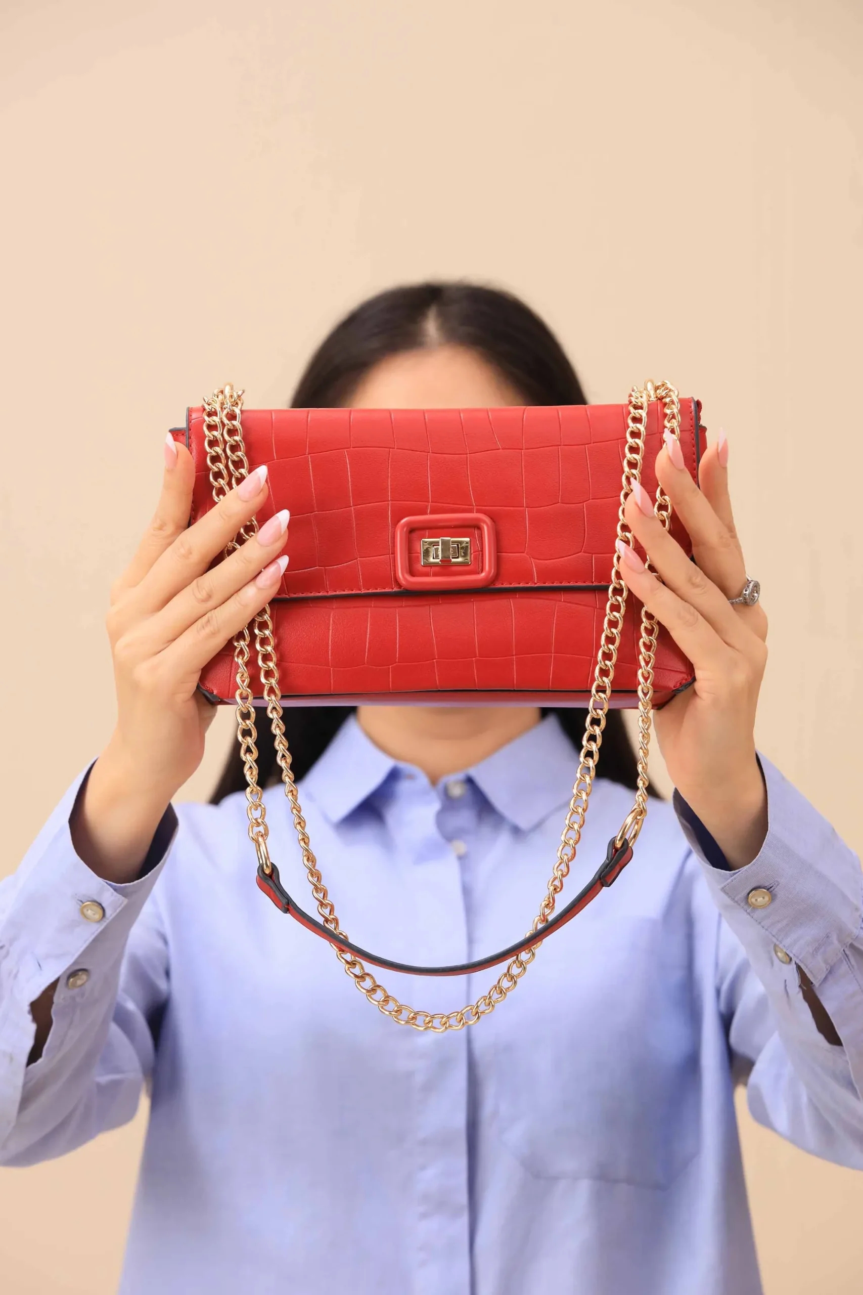 Red Shoulder Bag-445992101