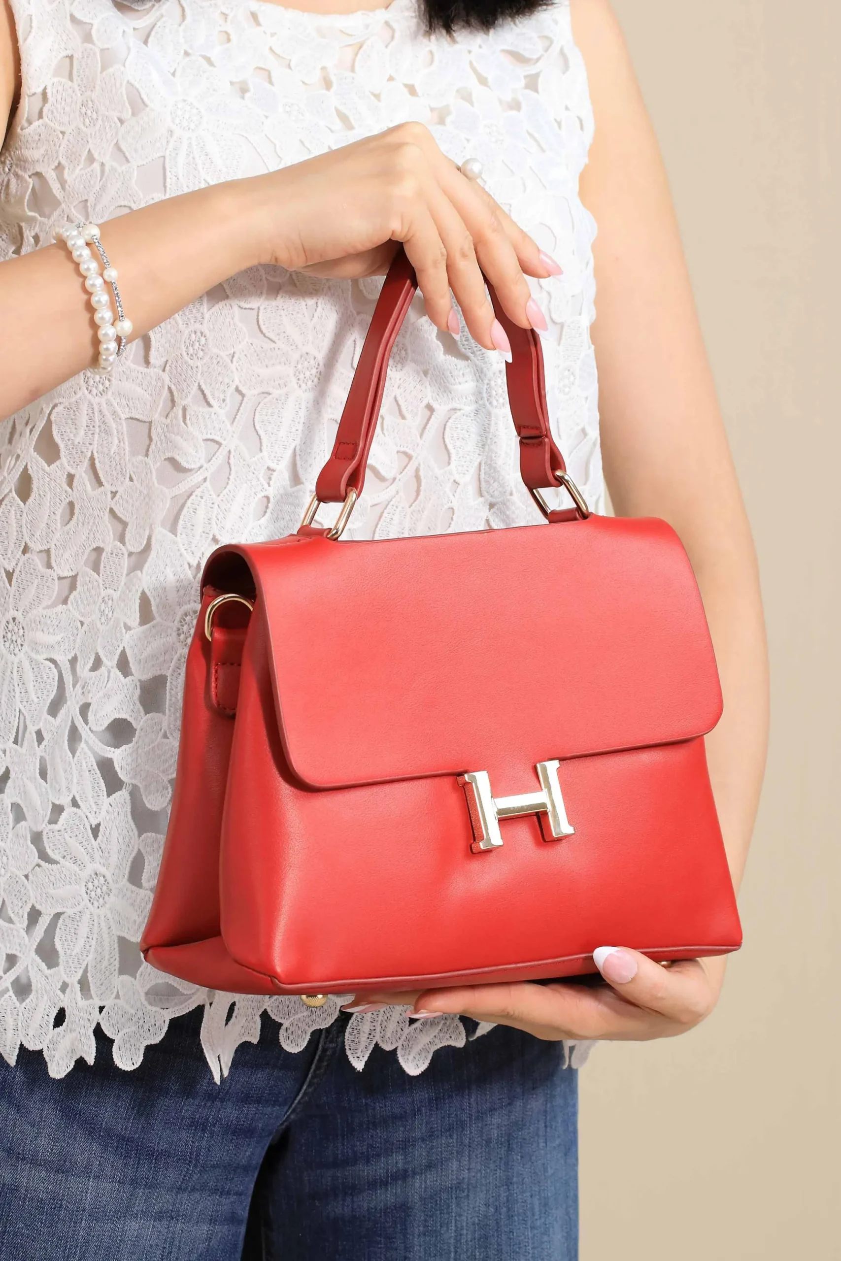 Red Shoulder Bag-444812101