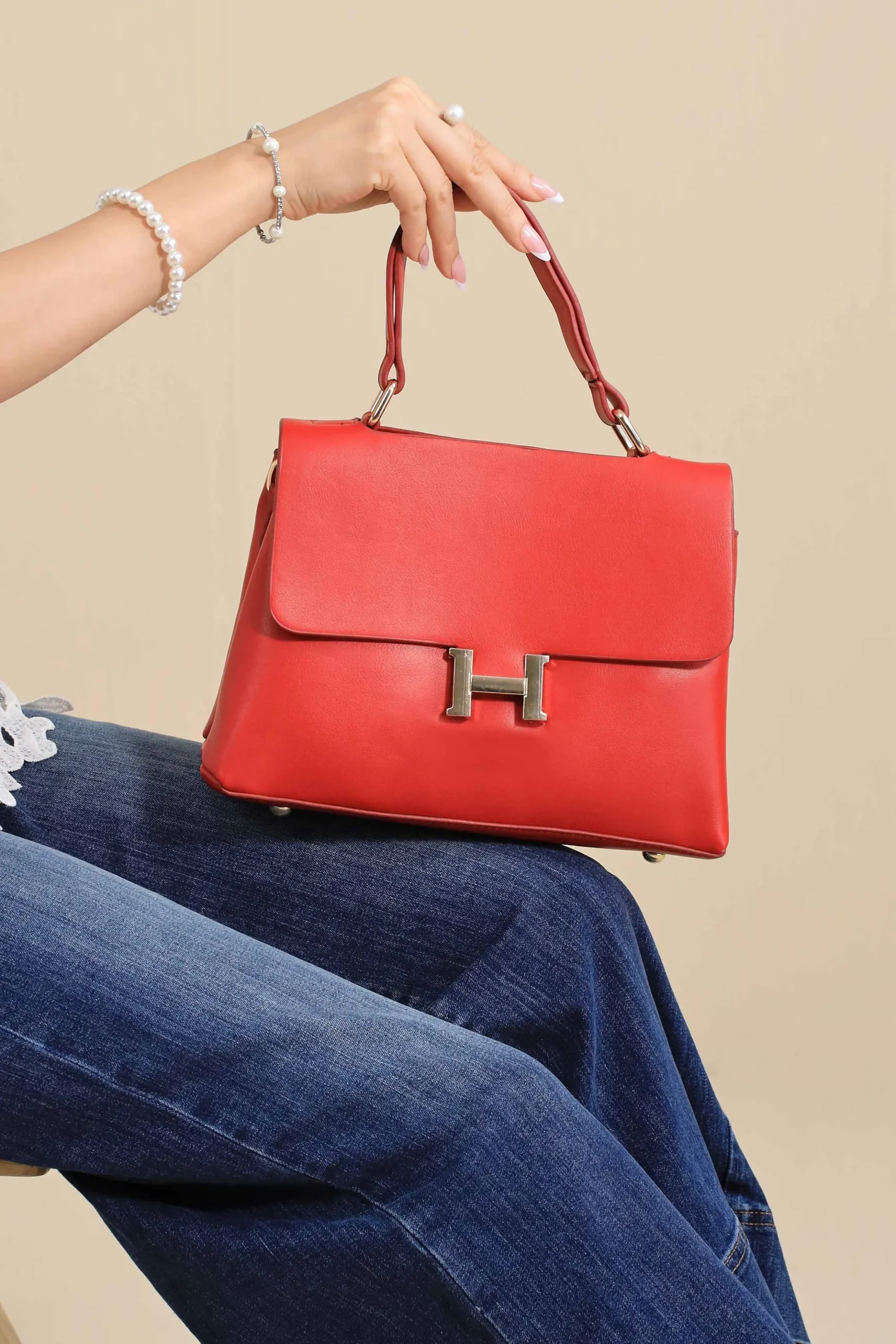 Red Shoulder Bag-444812101
