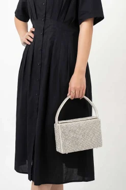 Silver Clutch-448552120