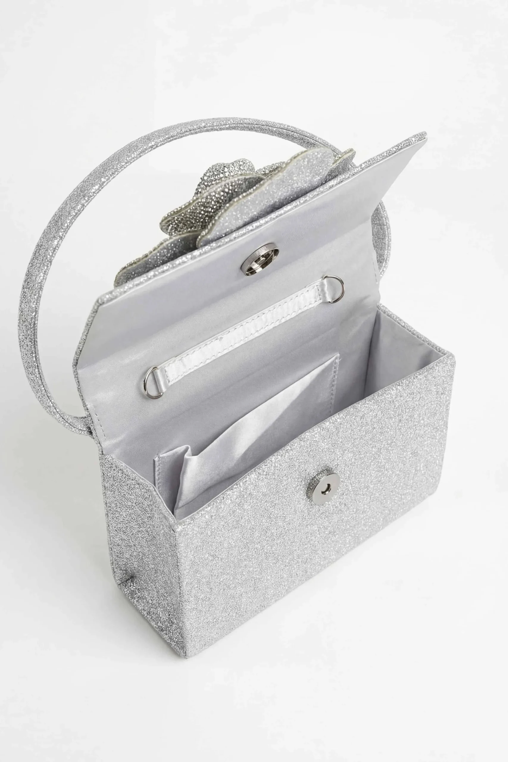 Silver Clutch-448512120