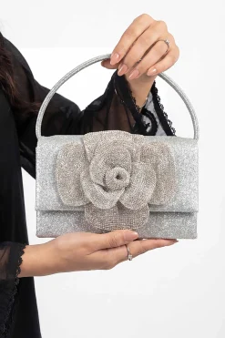 Silver Clutch-448512120