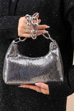 Silver Clutch-445732120