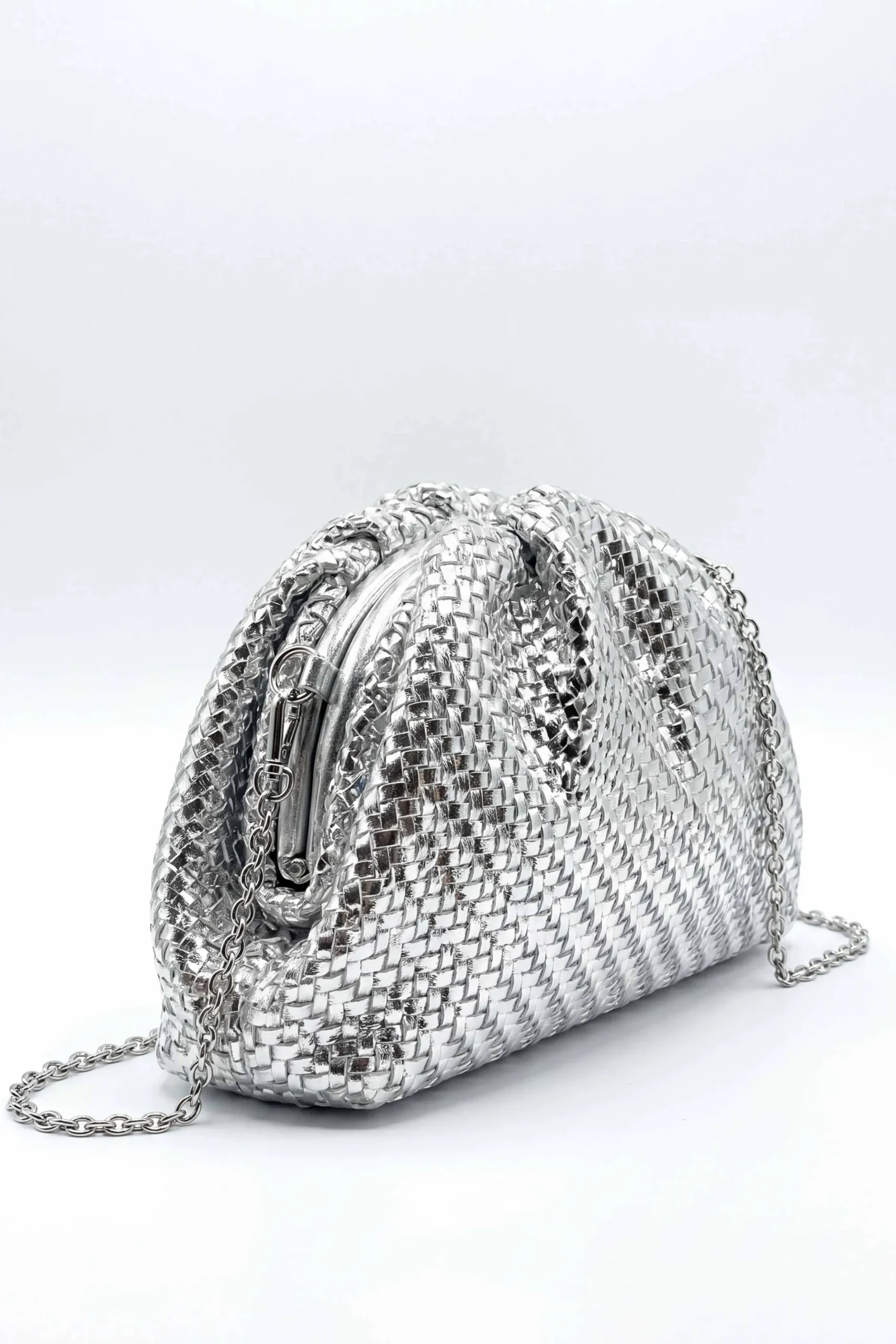 Silver Clutch-448902120
