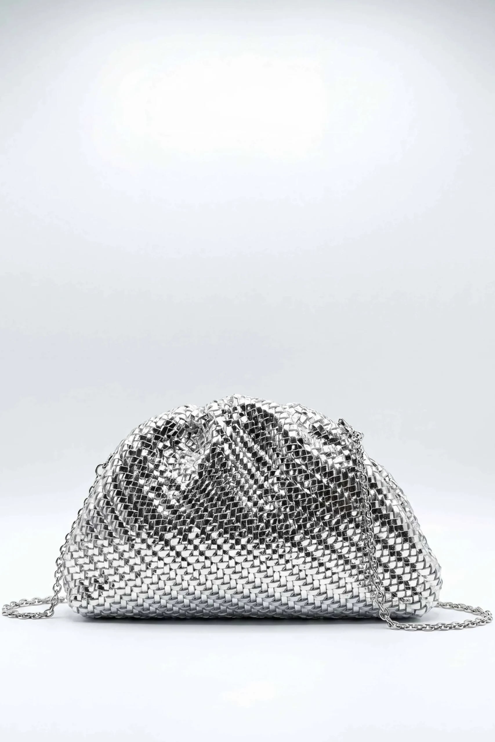 Silver Clutch-448902120