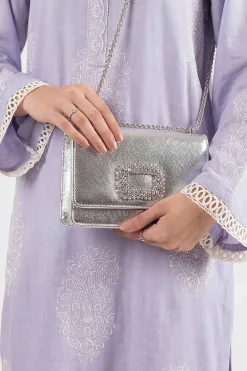 Silver Clutch-448682120