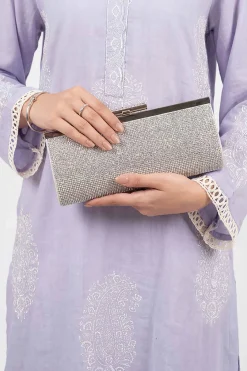 Silver Clutch-448612120