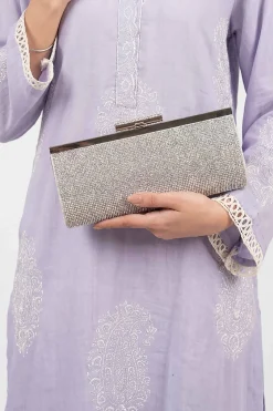 Silver Clutch-448612120