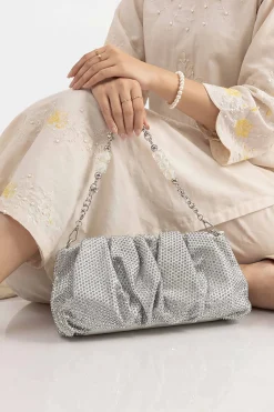Silver Clutch-448582120