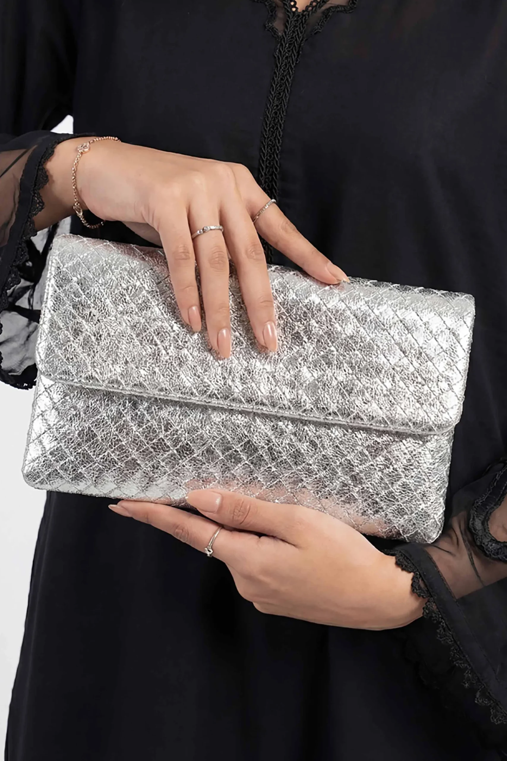 Silver Evening Bag-448792120