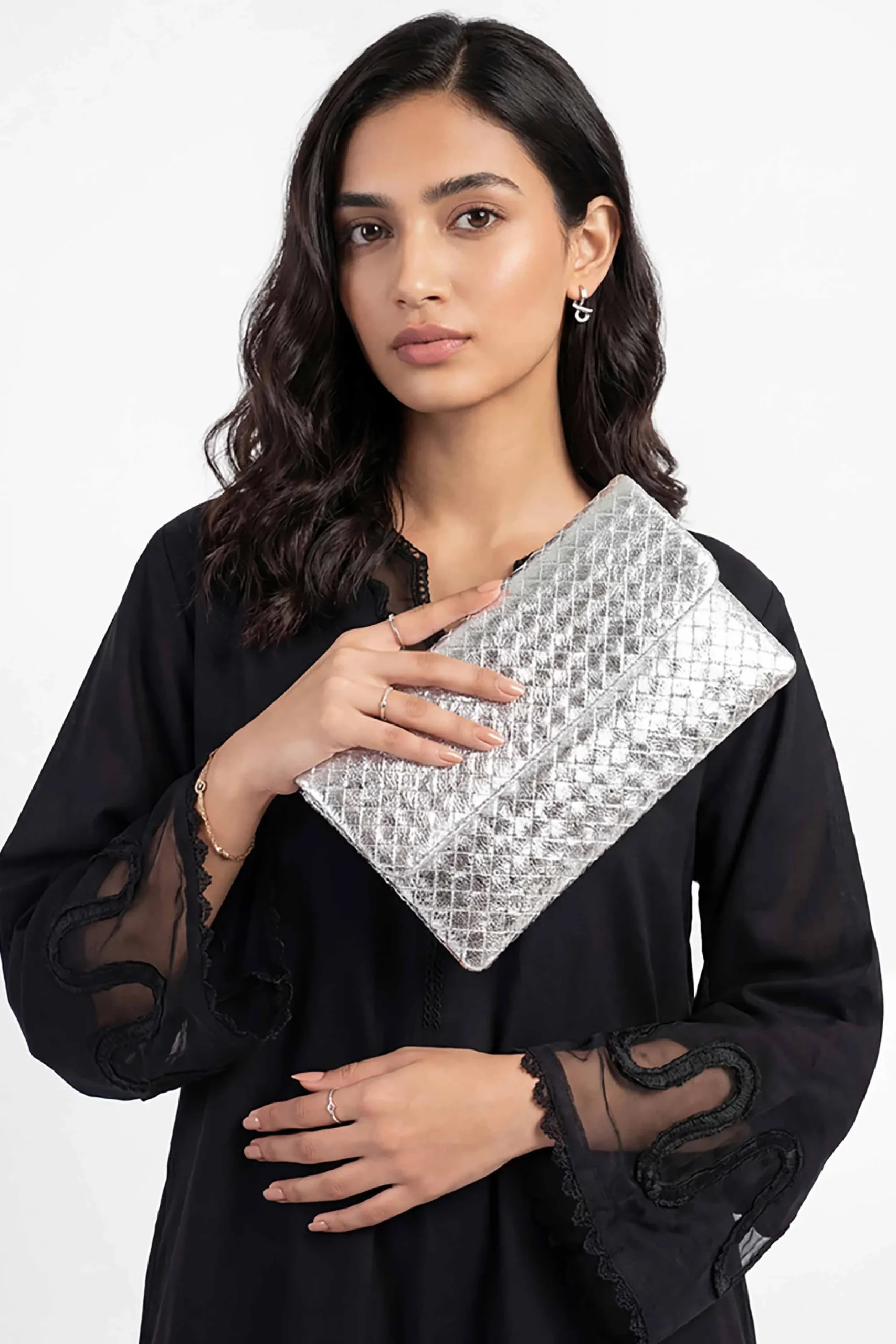 Silver Evening Bag-448792120