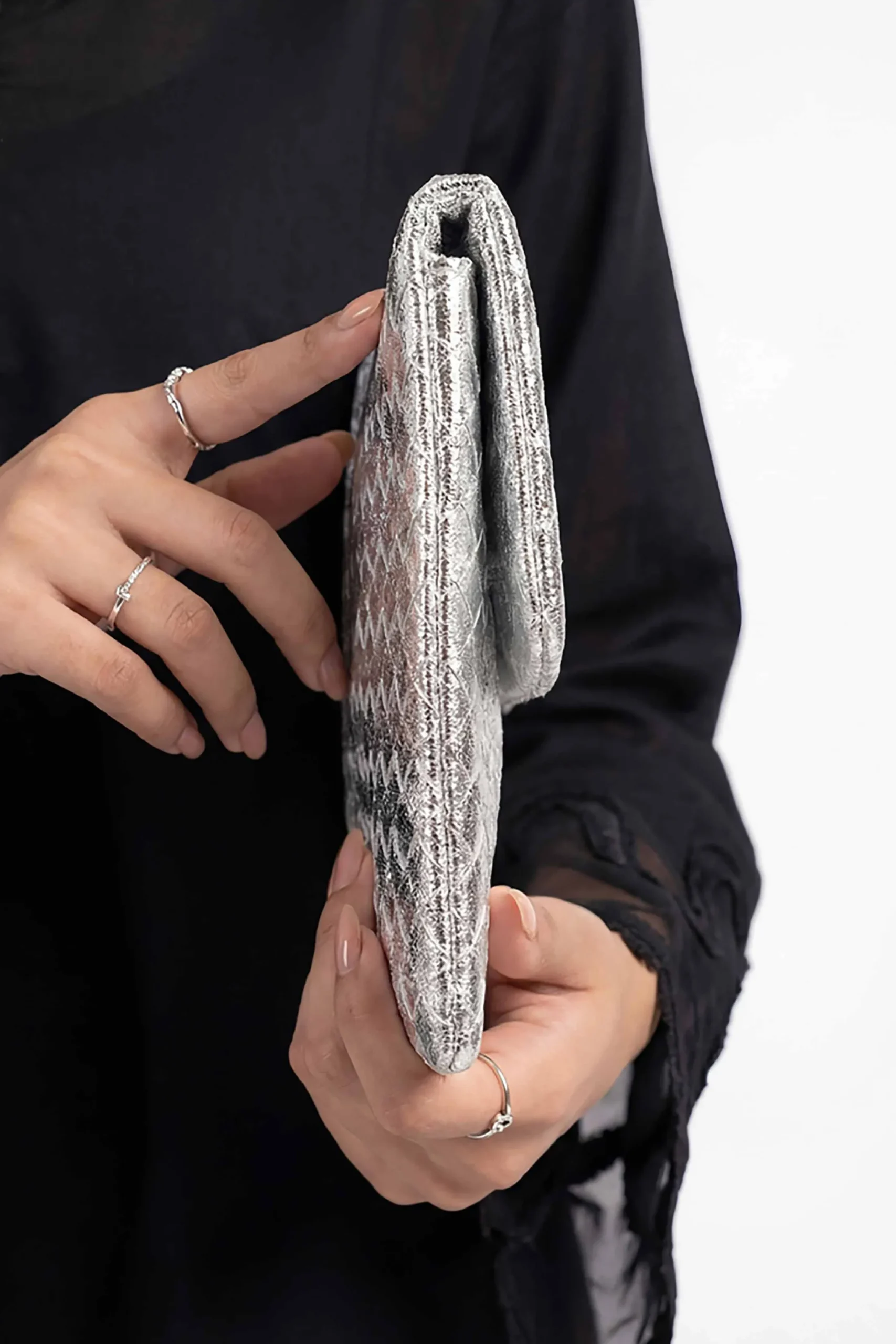 Silver Evening Bag-448792120