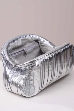 Silver Shoulder Bag-444642120