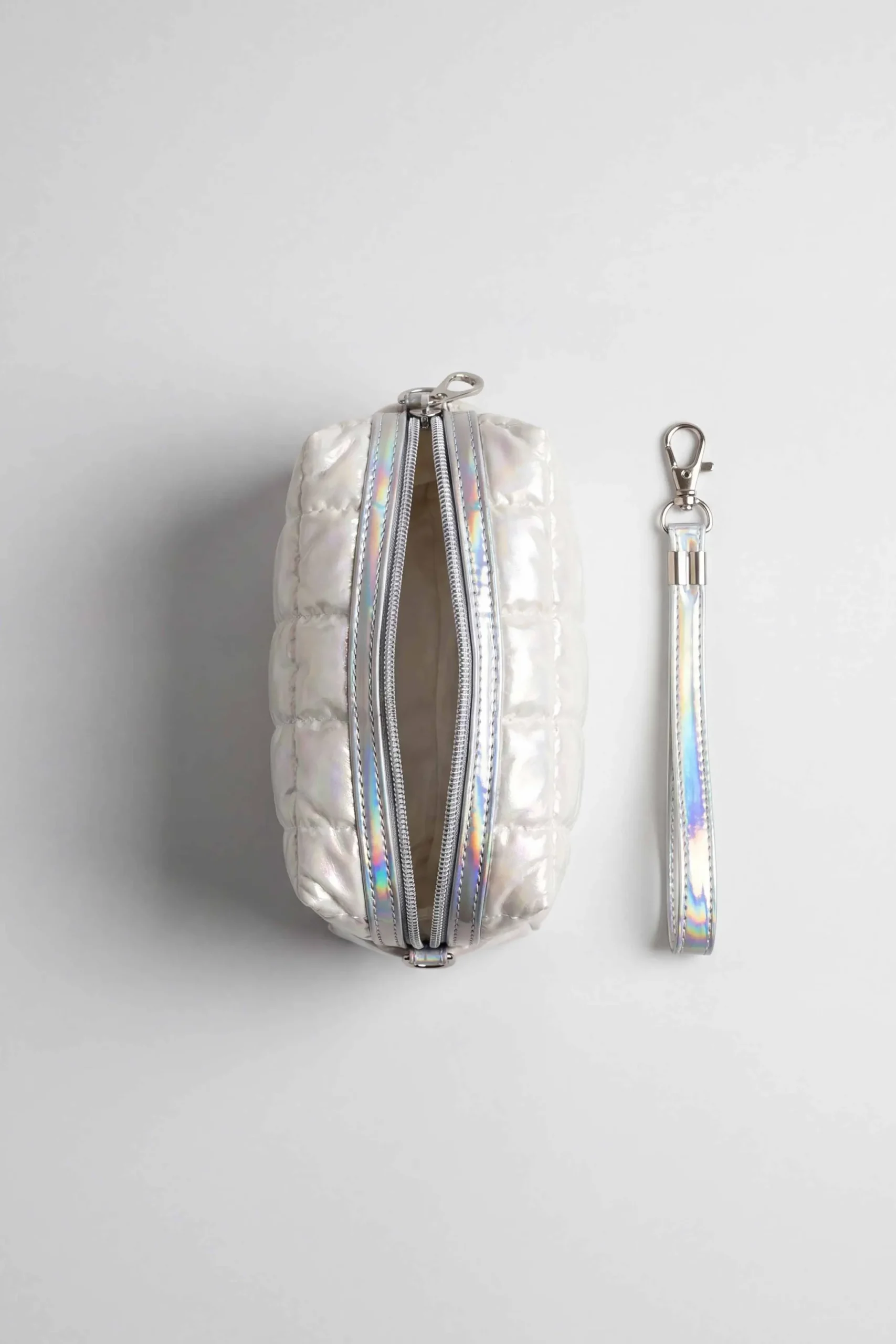 Silver Vanity Bag-448442120