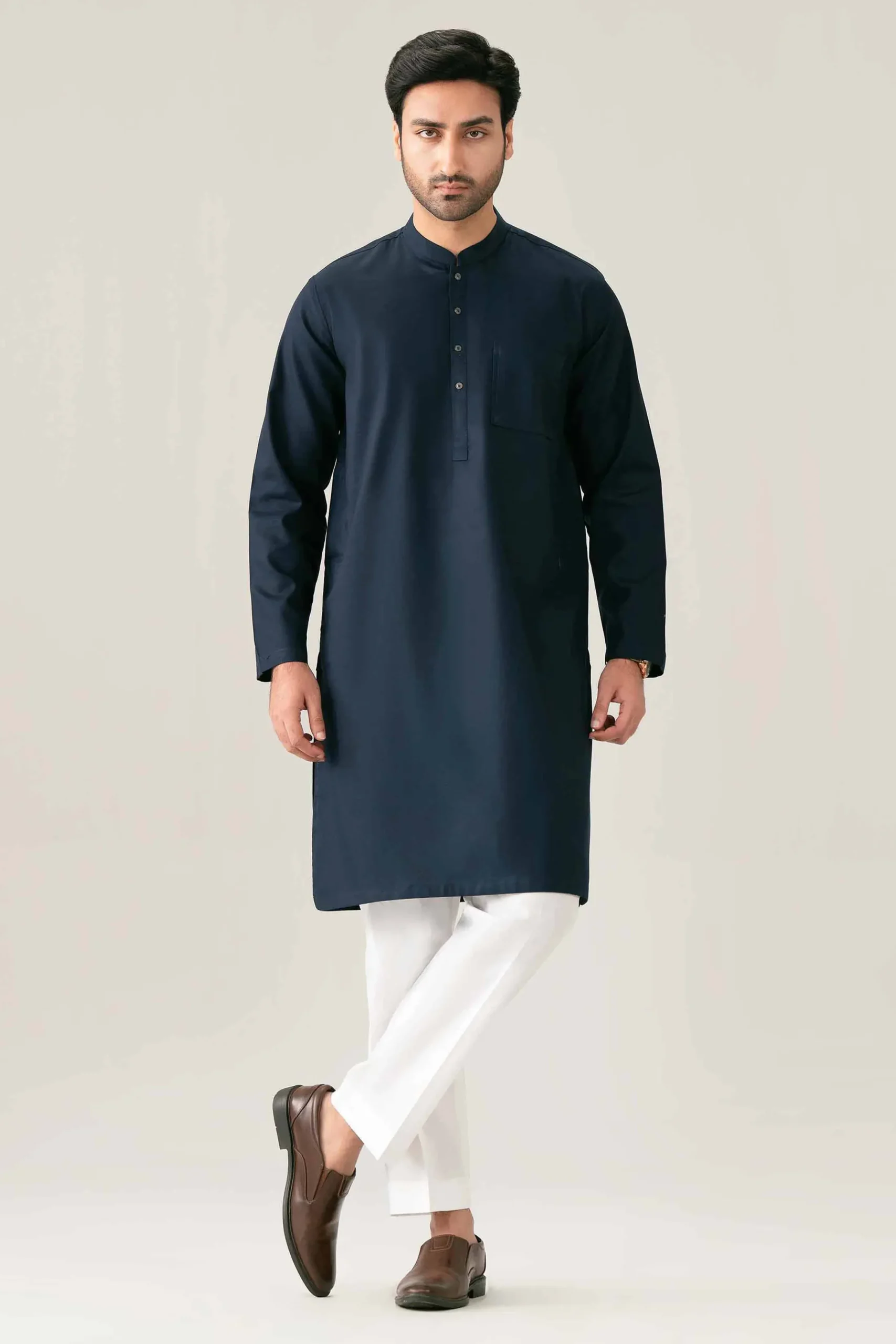 Solid Kurta - NQ26-023