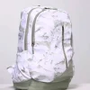 White & Green Back Pack-445012112