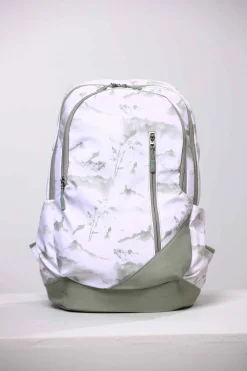 White & Green Back Pack-445012112