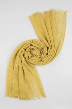 Yellow Women Scarf-443442102